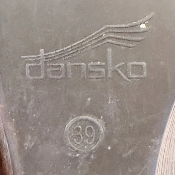 Dansko Tan Leather Ankle Boots – Size 39 (US 8.5–9) Comfort Wedge Booties - Picture 2 of 14